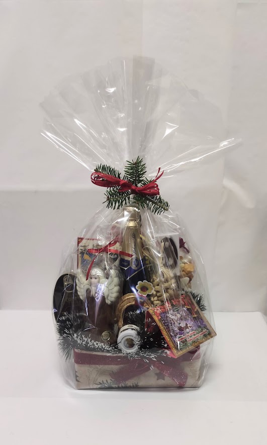 koš se sektem vánoční