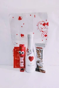 Valentýnský balíček se sektem