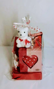 Valentýnské srdce v krabičce