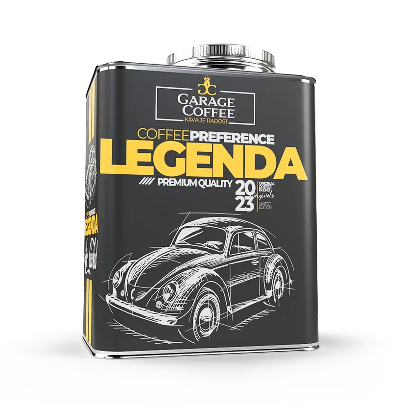 Káva Bílá vdova bezkofeinová