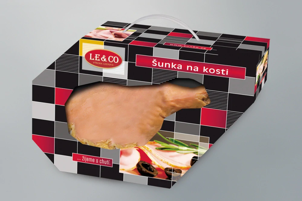 Vánoční kufřík se šunkou a škvarky