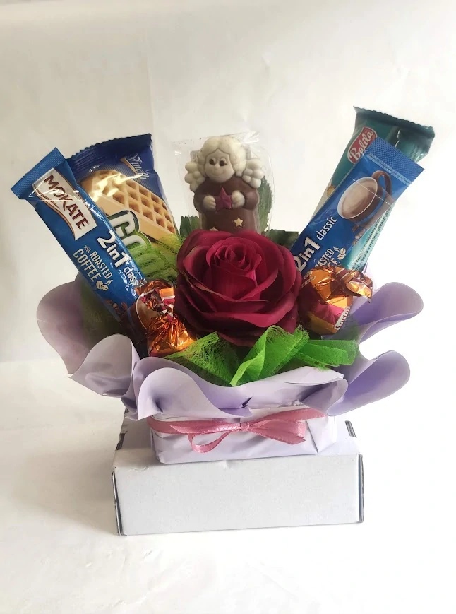 Kytice sladká tyrkys