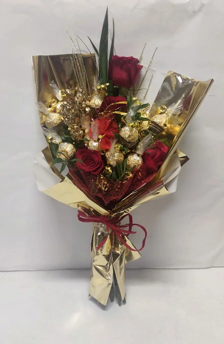 Kytice sladká tyrkys