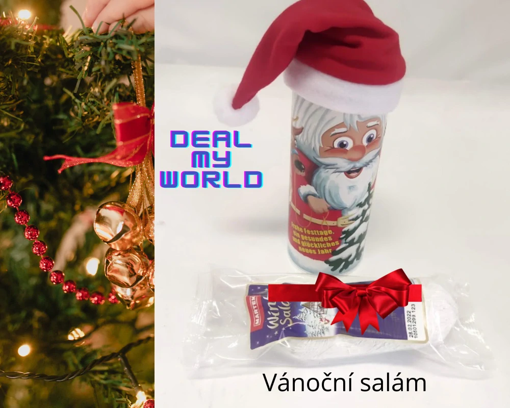 Vánoční balíček se sektem