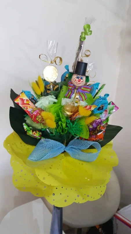 Kytice sladká žlutá