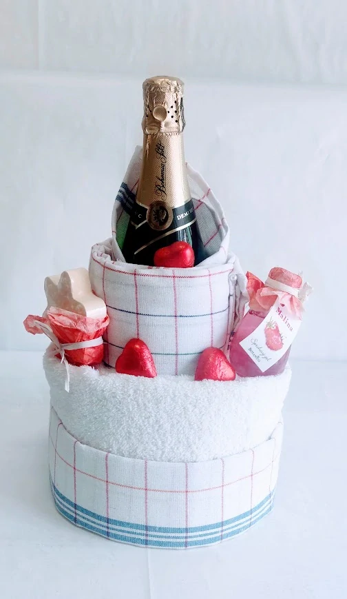 Dort z ručníků lososový