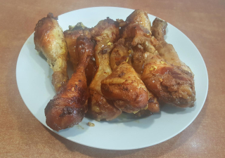 Kuřecí paličky na medu s chilli