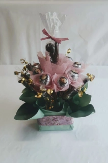 Kytice Mozart s čokoládkami