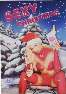 Adventní kalendář sexy ženy 